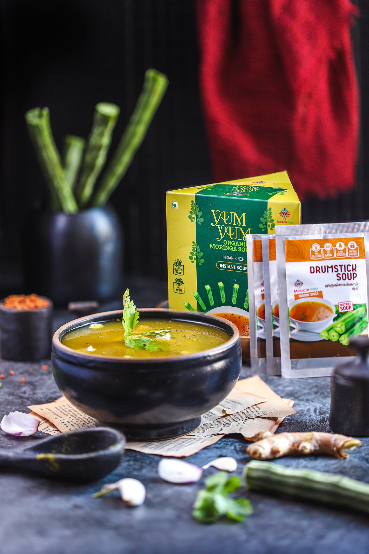Drumstick Pulp Soup | Instant Soup | 10 Sachets