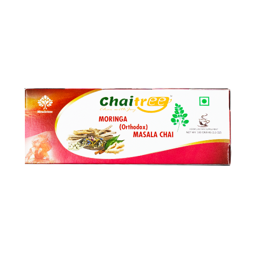 Moringa Rolled Masala Chai | 100 Gms | 50* Servings Approx.