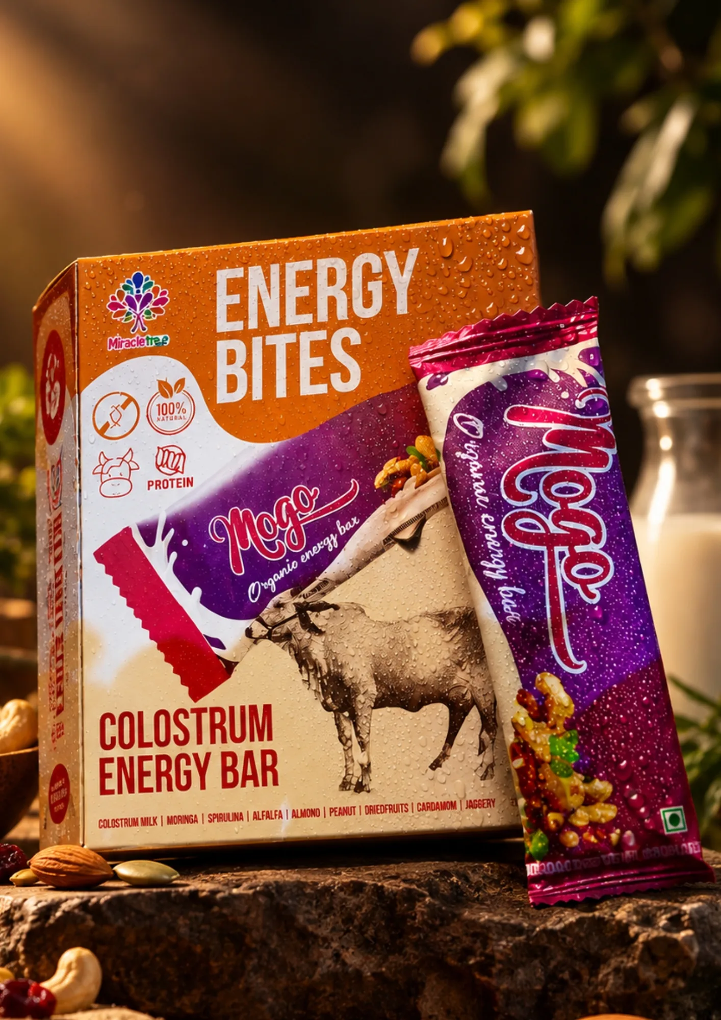 MOGO Colostrum Peanut Chikki